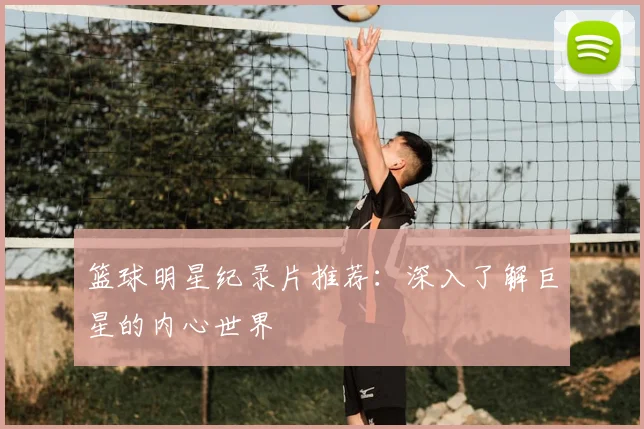 篮球明星纪录片推荐：深入了解巨星的内心世界